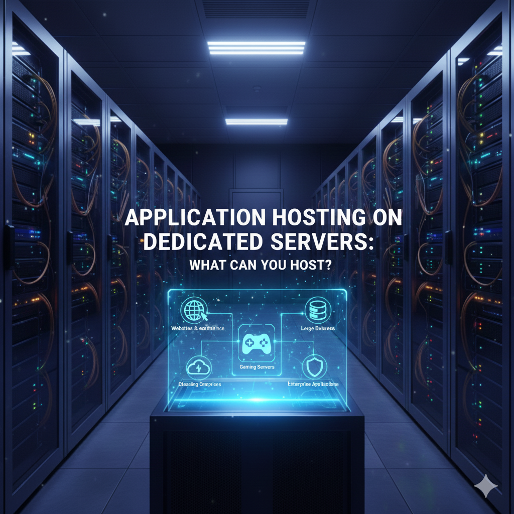 Application Hosting on Dedicated Servers: What Can You Host?